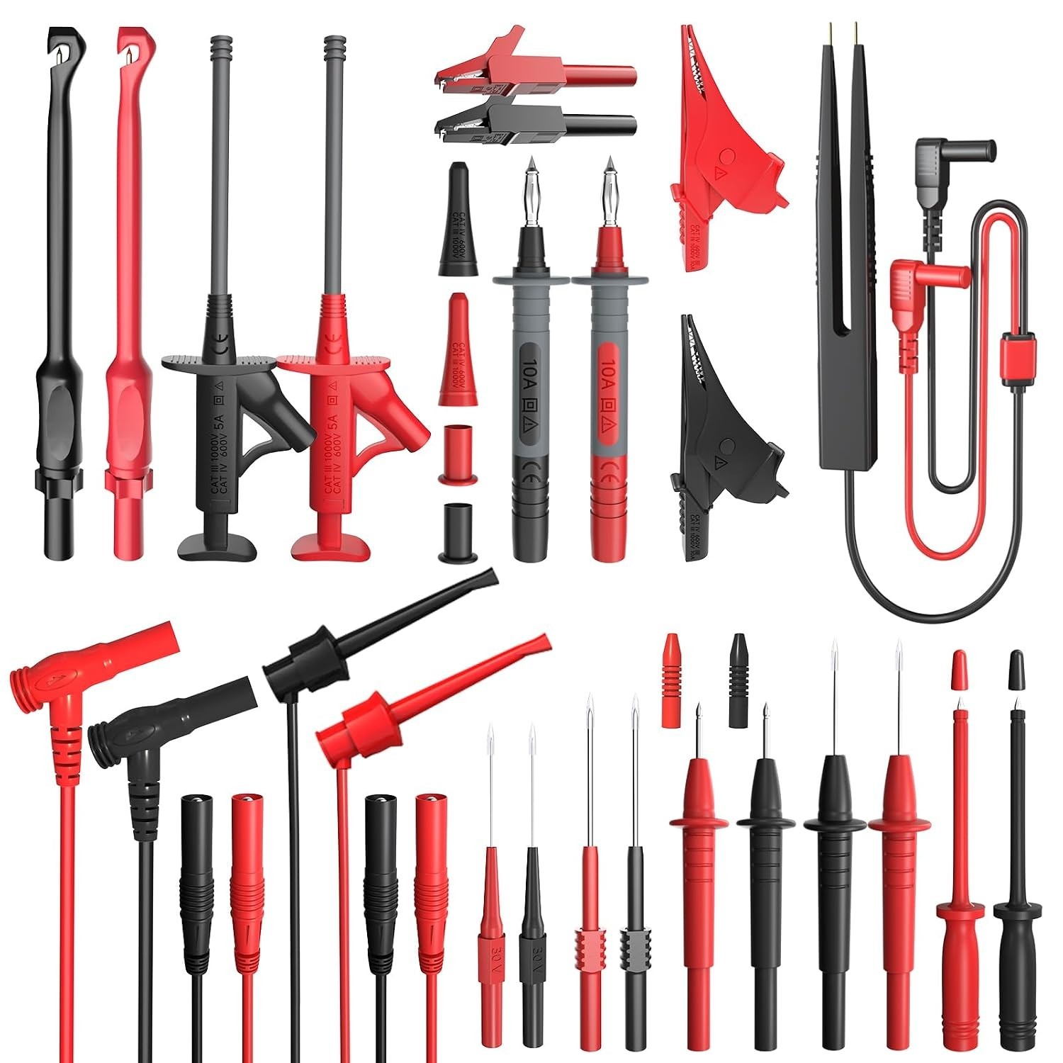 Electrical Testing Probes Set - Replaceable Wires