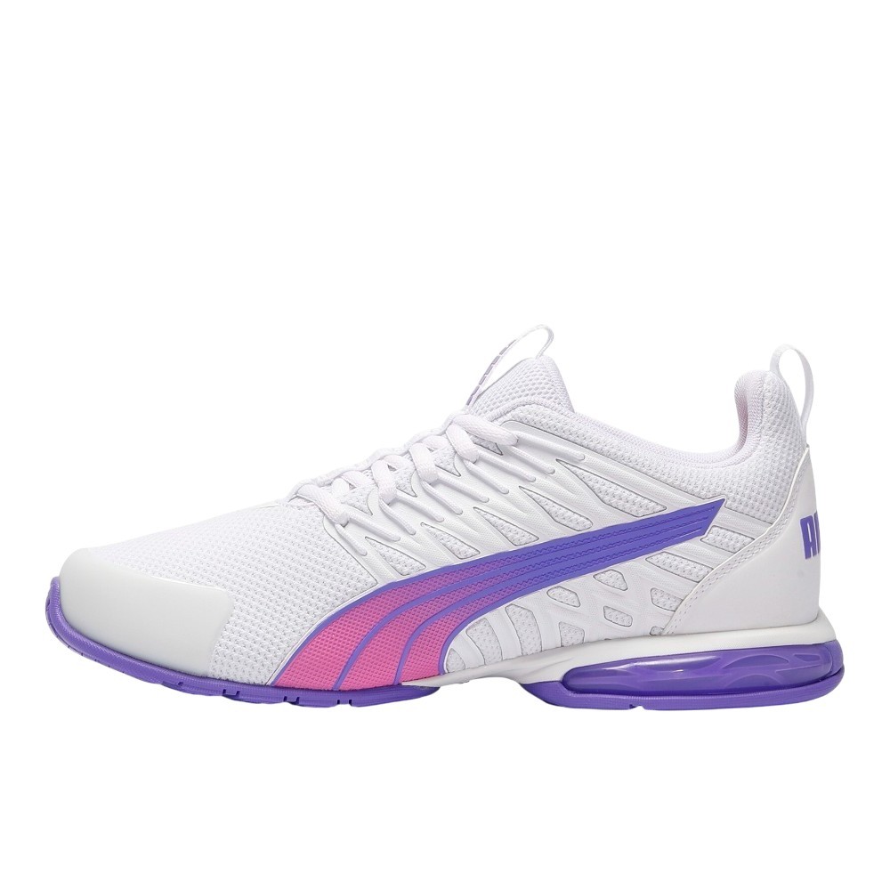 PUMA Voltaic Evo Fs Fade Lace Up Womens White Sneakers Casual Shoes 31119801