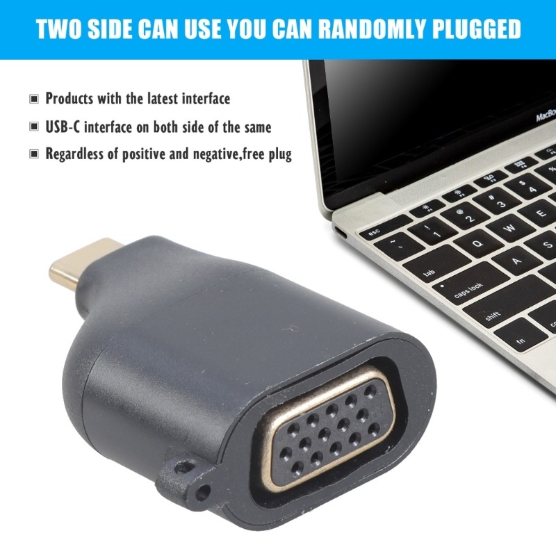 USB C Video Connection Adapter, 4K60Hz Video Adapter Fast Efficient Professional