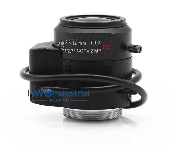 1PC 2.8-12mm Automatic Aperture Lens Manual Focusing CS Gun Machine Lens