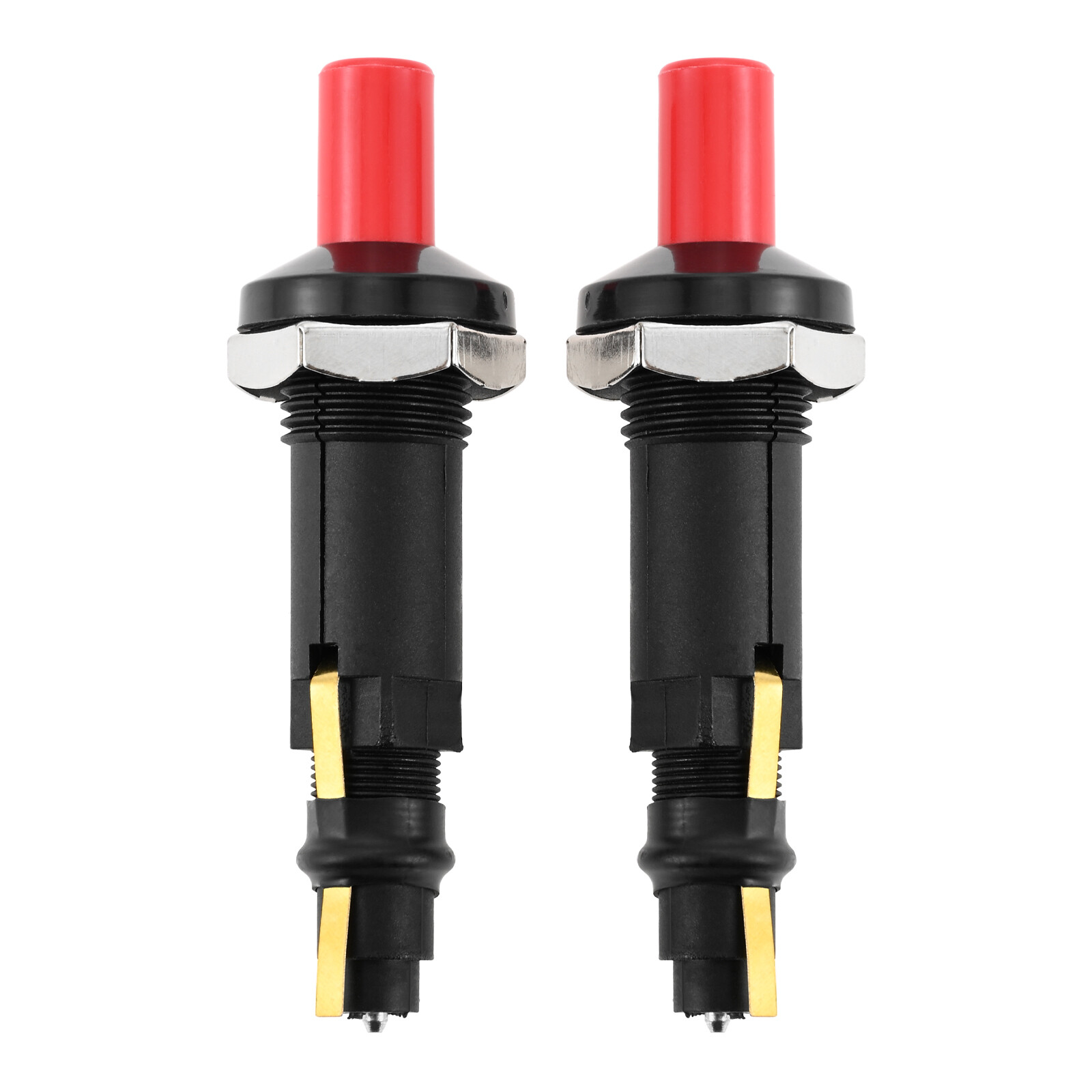 2pack Piezo Spark Ignition Potato Cannon Igniter Push Button BBQ Grill Igniter