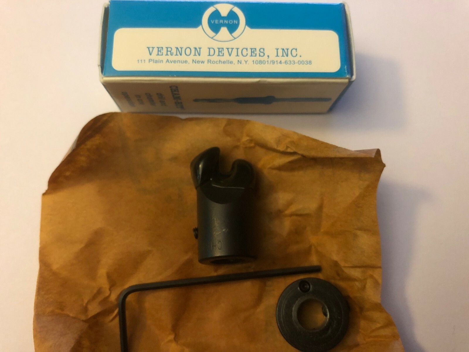 Vernon Devices Cham-Bit M6.6 90deg CCM0660, Drill Bit Chamfer Attachment **NEW**