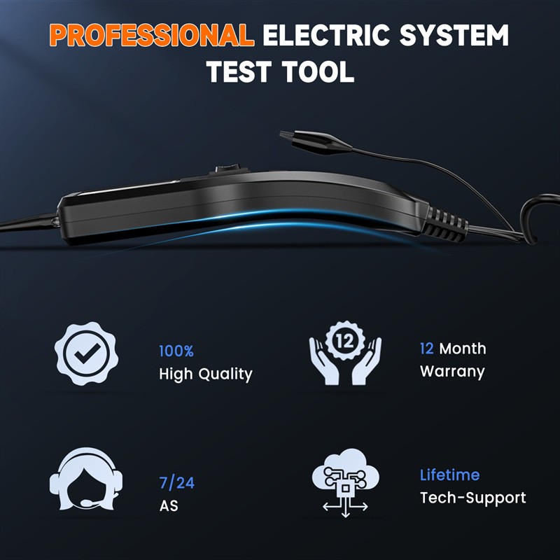 Car PowerScan probe Electrical Tester power Circuit Tester PB50 12/24V