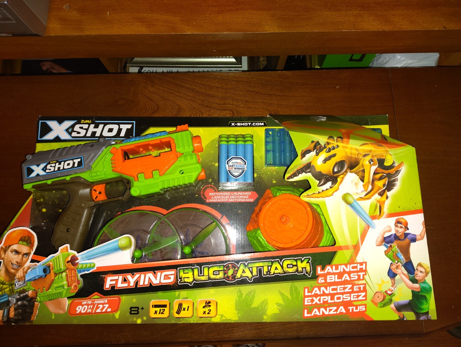 Zuru X-Shot Flying Bug Attack 109 Pieces Launch & Blast Target Practice Rare New
