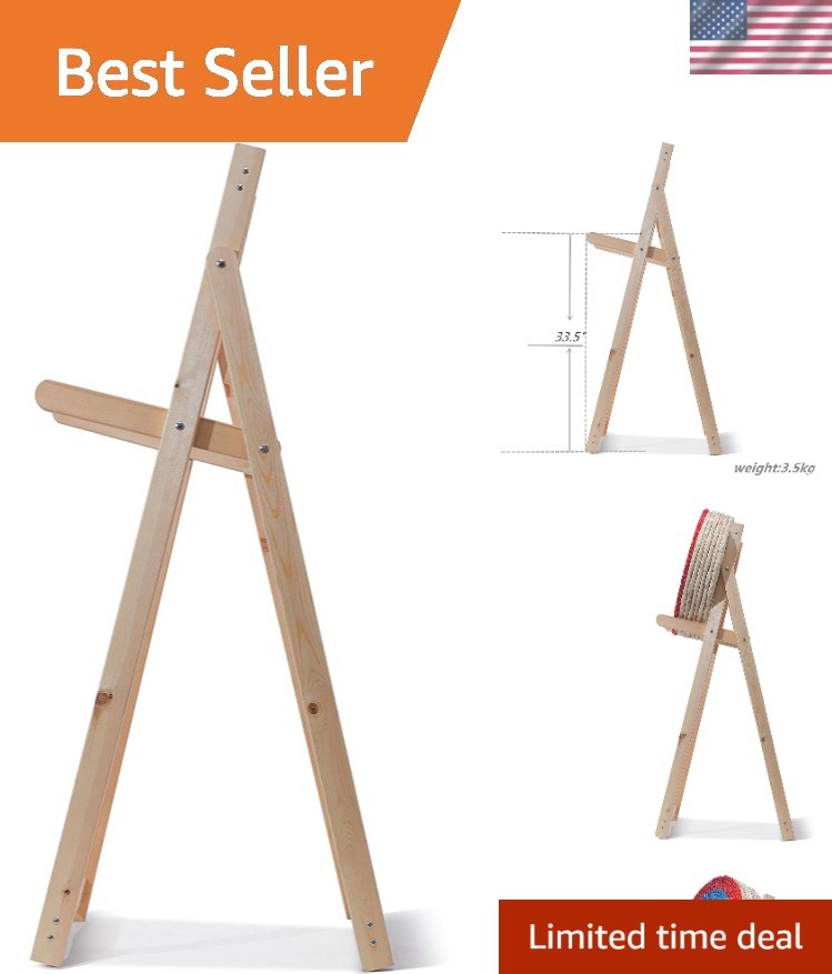 Archery Target Stand - Durable Pine Wood for Dart Shooting & Practice