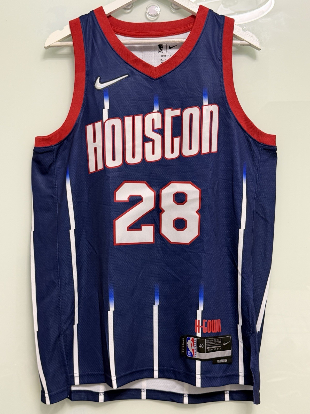 Custom Alperen Sengun Rookie Rockets City Jersey