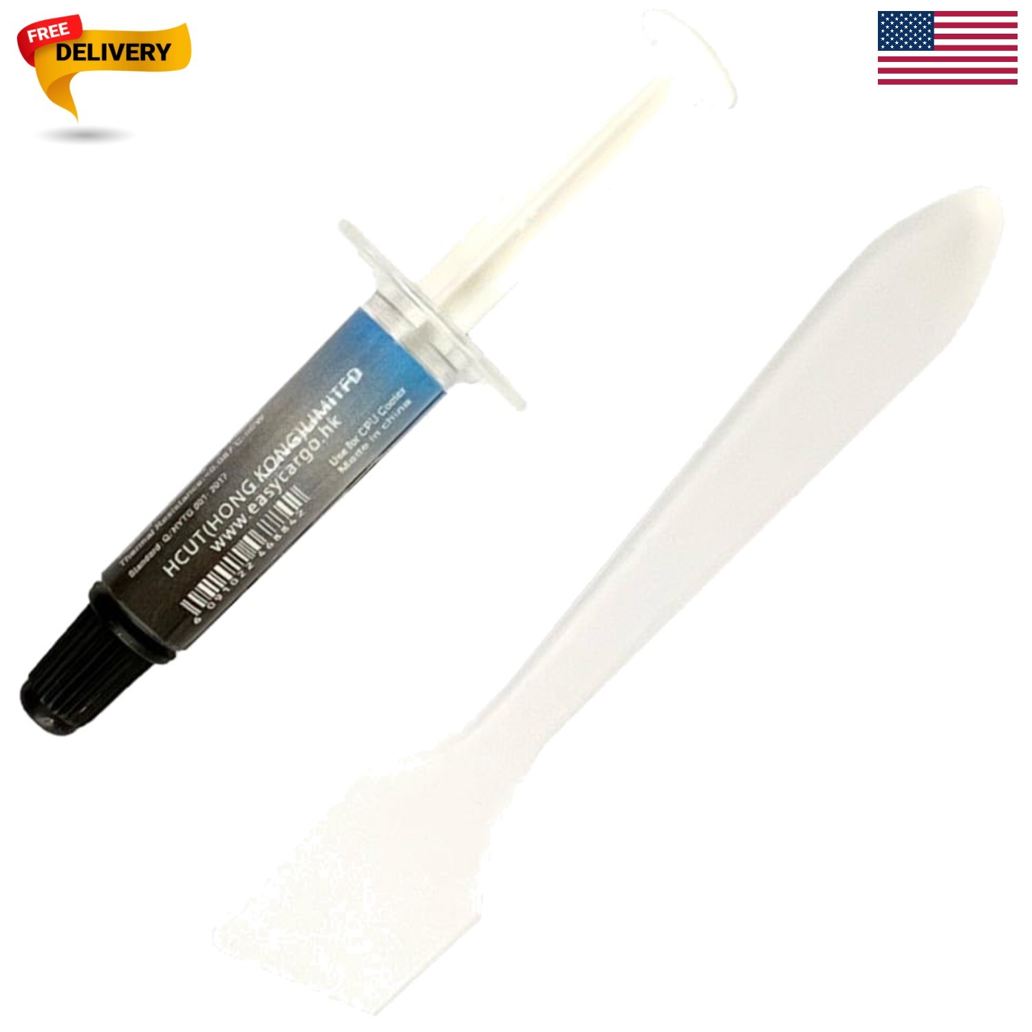 1g Silver Thermal Paste Kit, High Performance Thermal Conductive Grease, Heat...