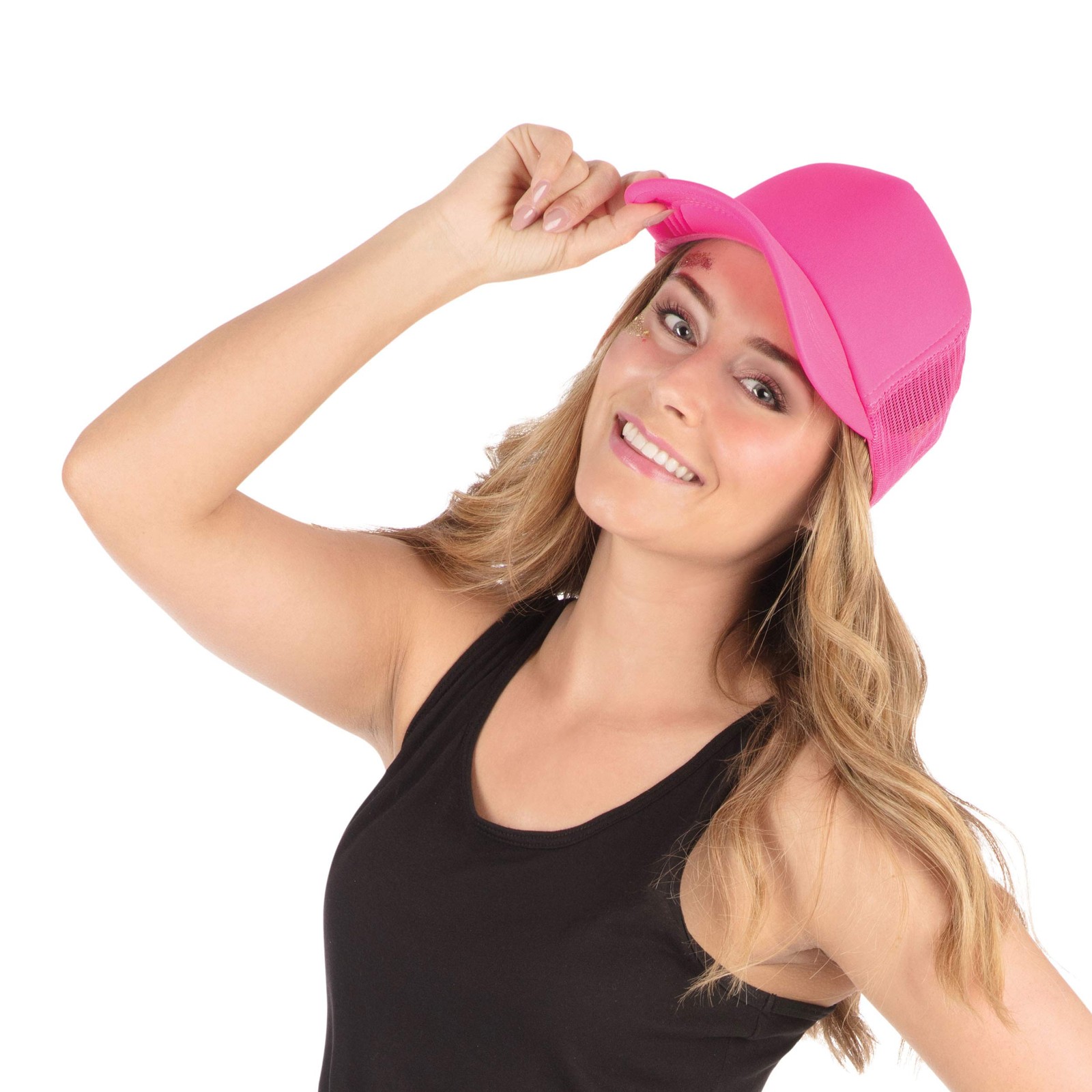 Bristol Novelty Neon cap Pink