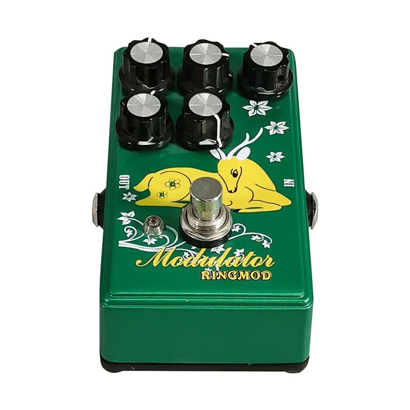 RingMOD Electric Guitar Effects Pedal Single Ring Modulator DC9V Loop Effects