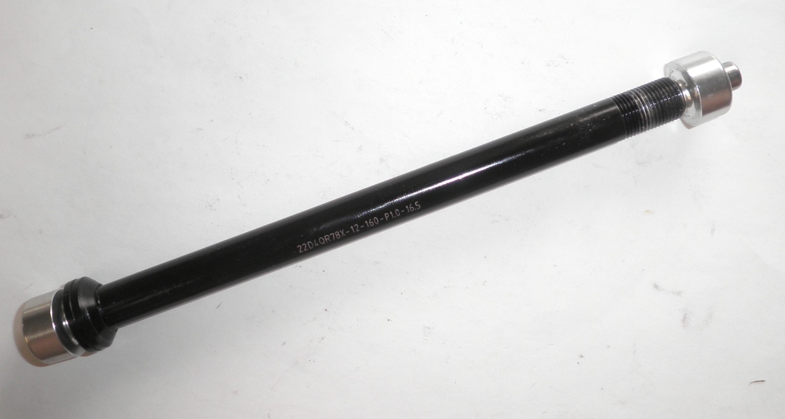 BLACK 12X160mm REAR SKEWER THRU AXLE BIKE PARTS 67-6
