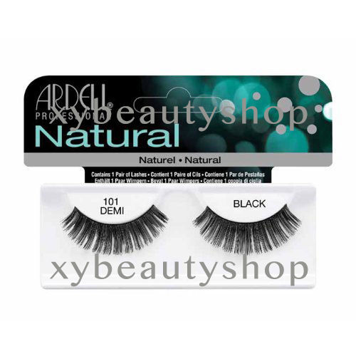 Ardell Natural 101 Demi Invisiband False Fake Eyelashes Black