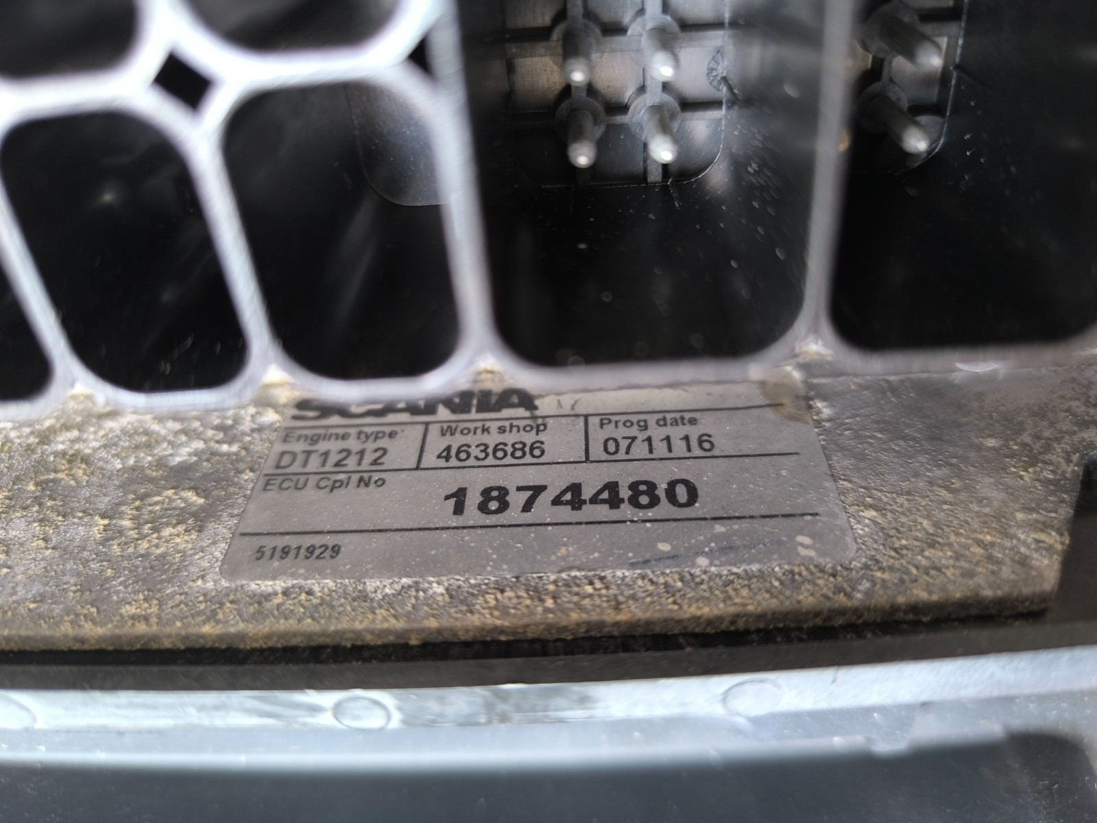 SCANIA DT1212 ENGINE CONTROL UNIT