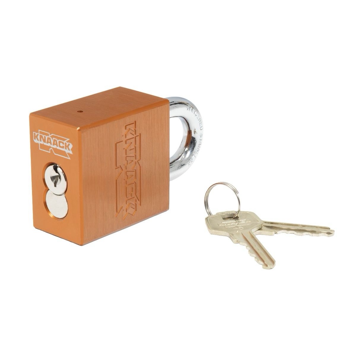 KNAACK 15-00039 Padlock Job Box Lock Keyed Heavy Duty Made in USA New