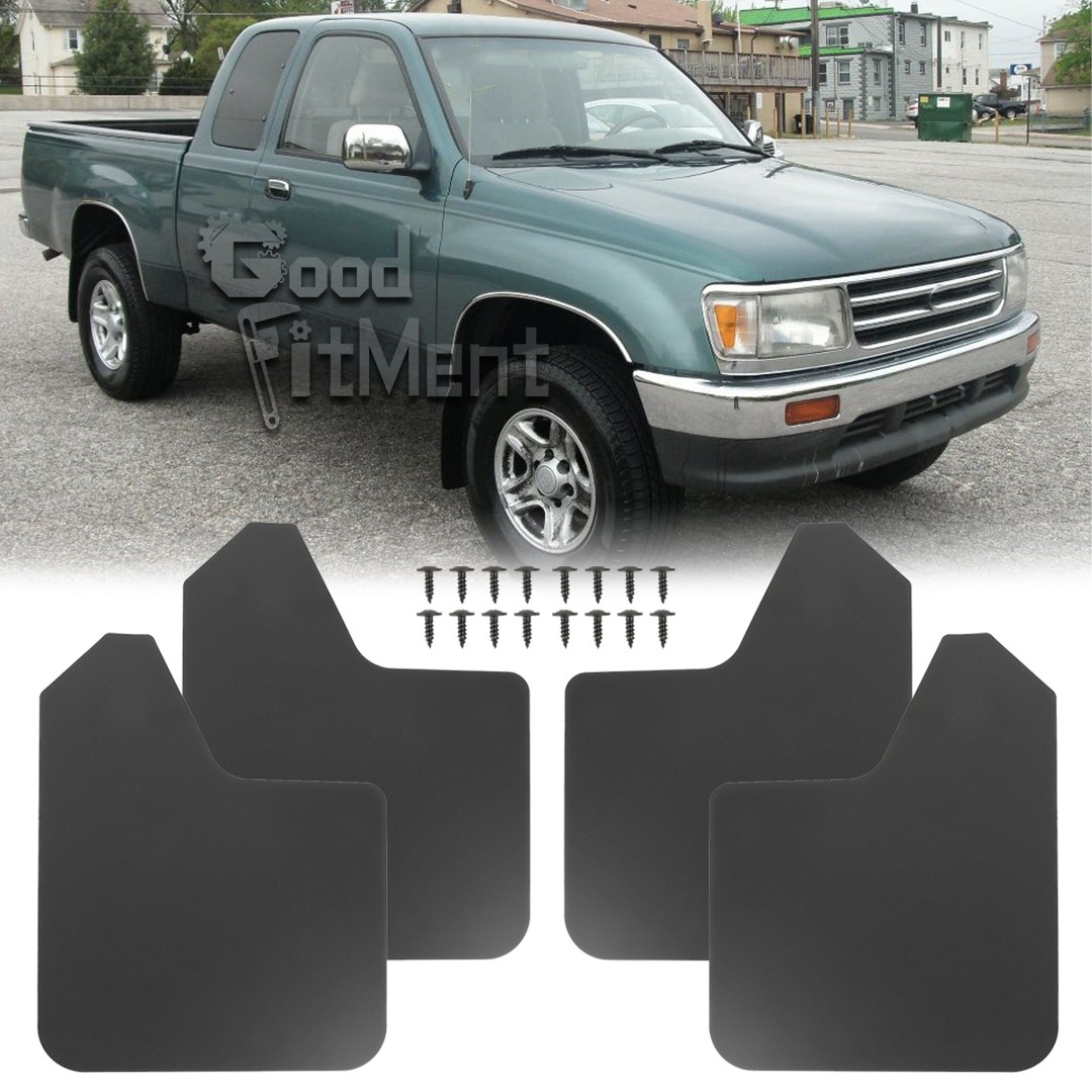 For Toyota T100 1993-1998 4PCS Matte Front Rear Mud Flaps Splash Guard Mudguard