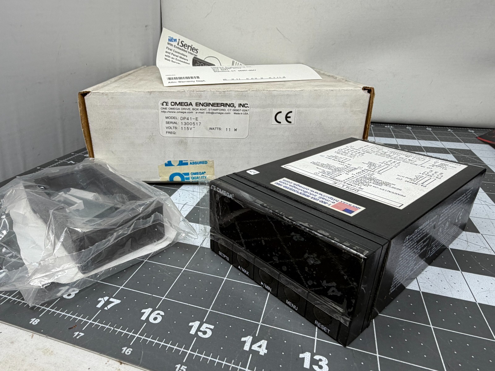 Omega Engineering DP41-E Process Indicator 1/8 DIN voltage/current (NEW)