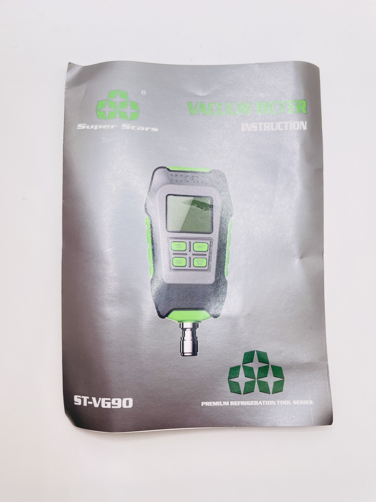 ST-VG90 Digital Vacuum Gauge- Digital Display Electronic High-Precision Pressure
