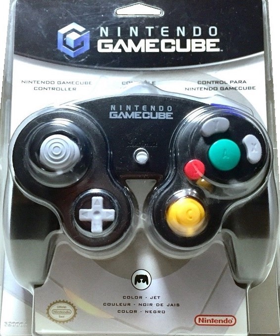 Nintendo Gamecube Controller Jet Black Great Condition Fast Shipping