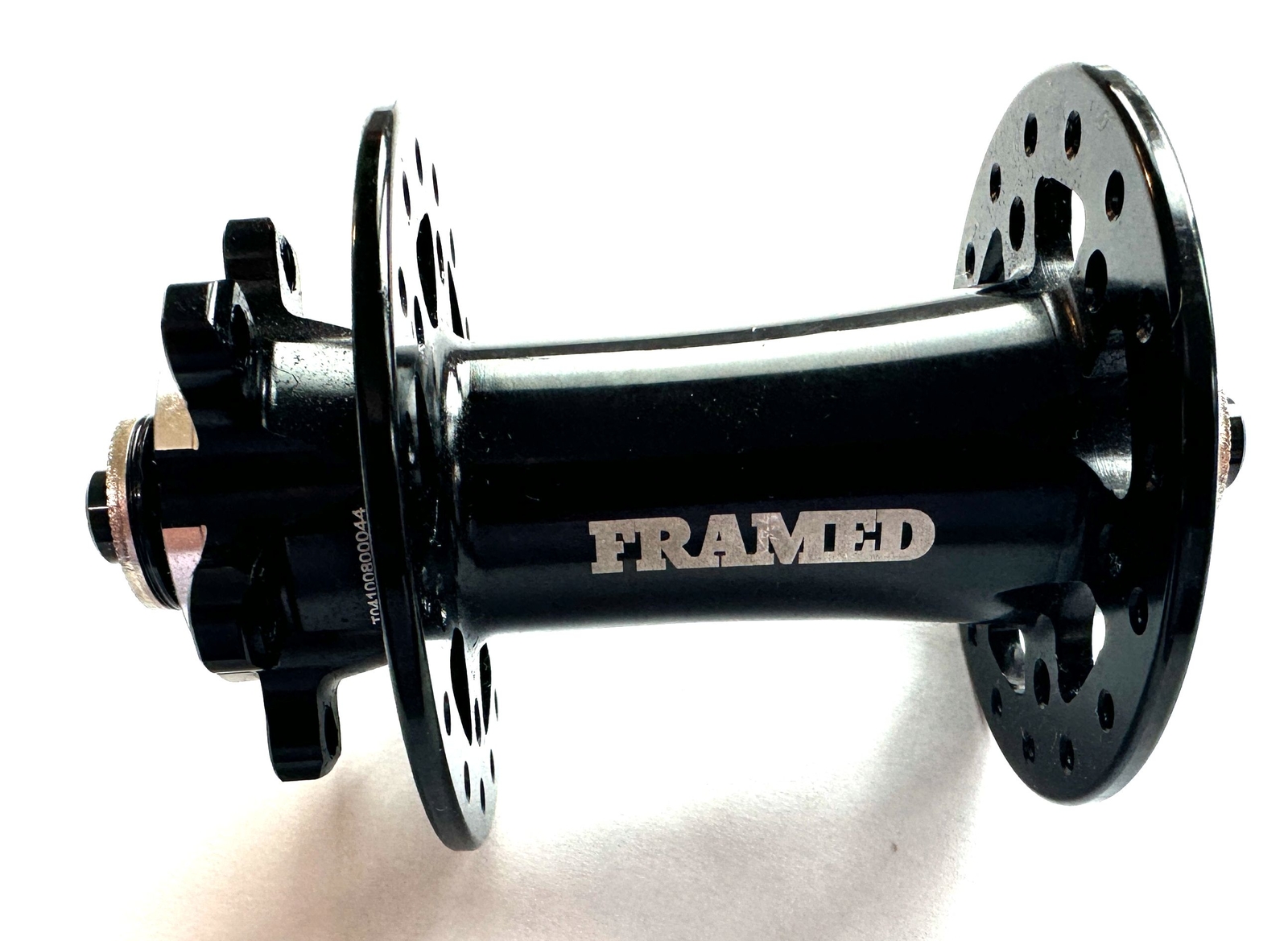 Framed 32h 100mm x QR Quick Release 6 Bolt Disc Front Bike Sealed Hub Black New