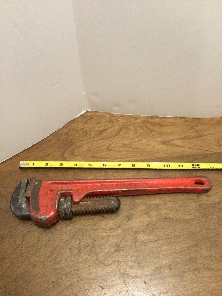 Ridgid Pipe Monkey Wrench Ridge Tool Heavy Duty 14
