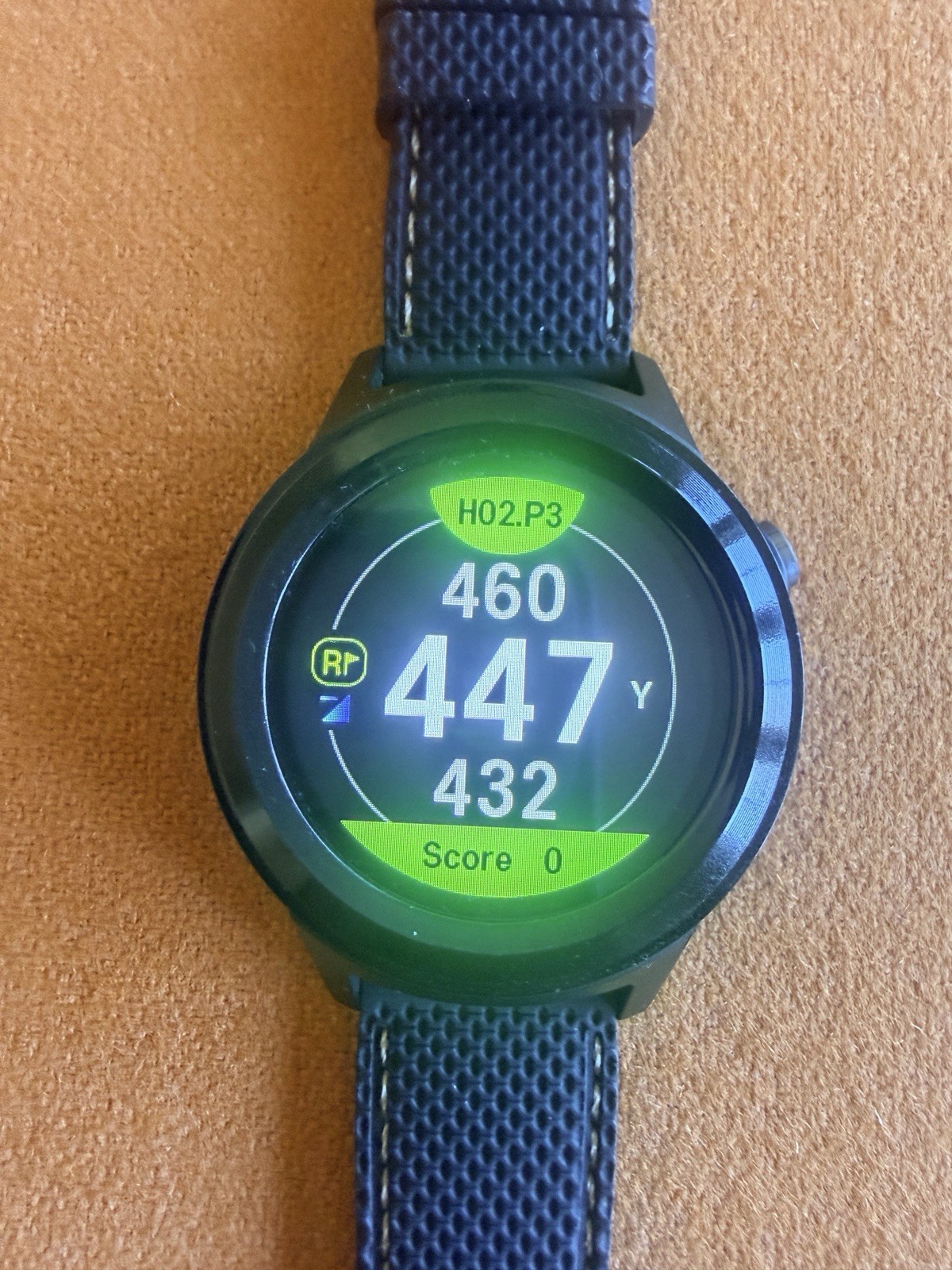 GolfBuddy aim W11 GPS Rangefinder Golf Watch with Charger and Manual