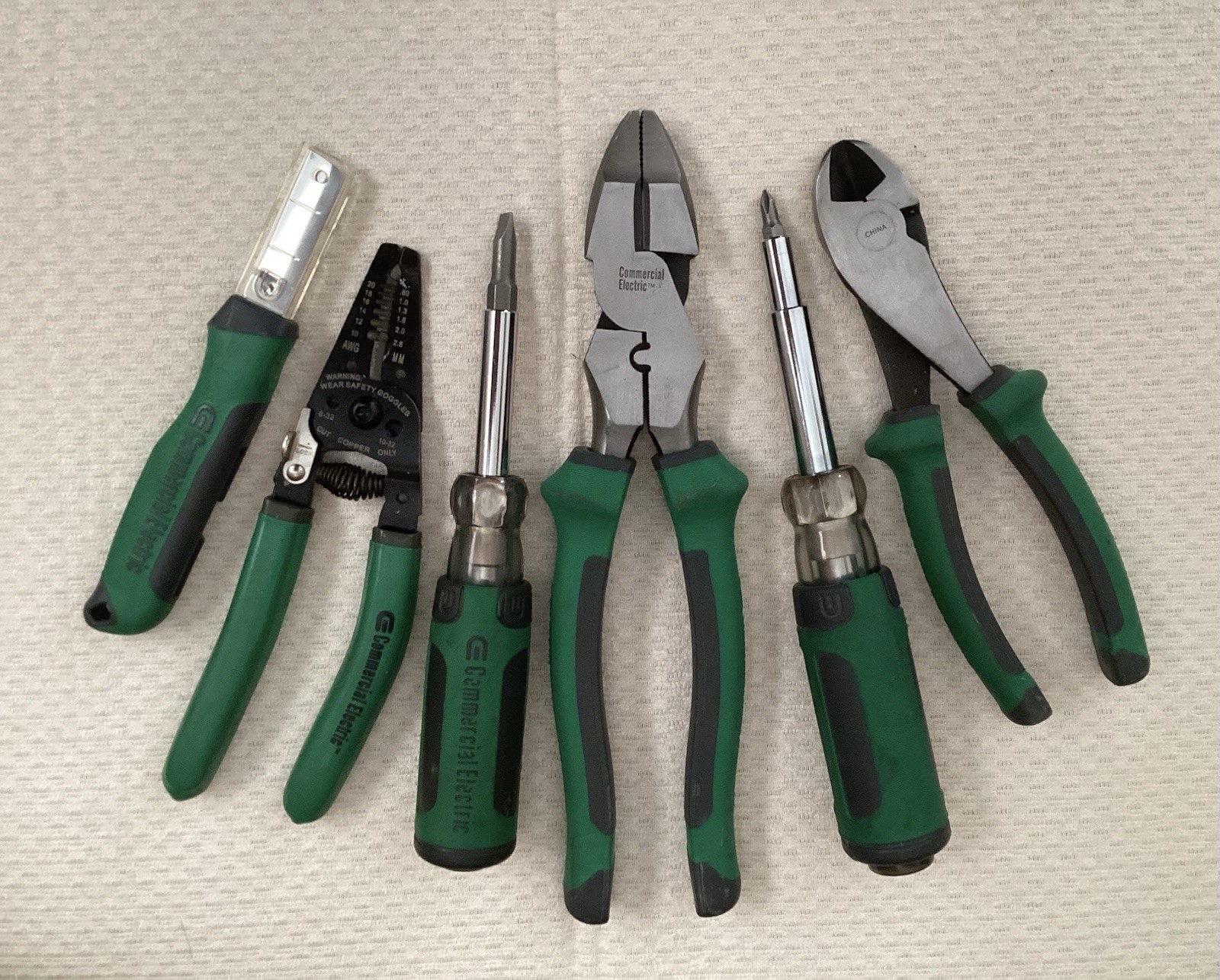 Commercial Electric Tools ~ 6 Tools With Pouch Used #160