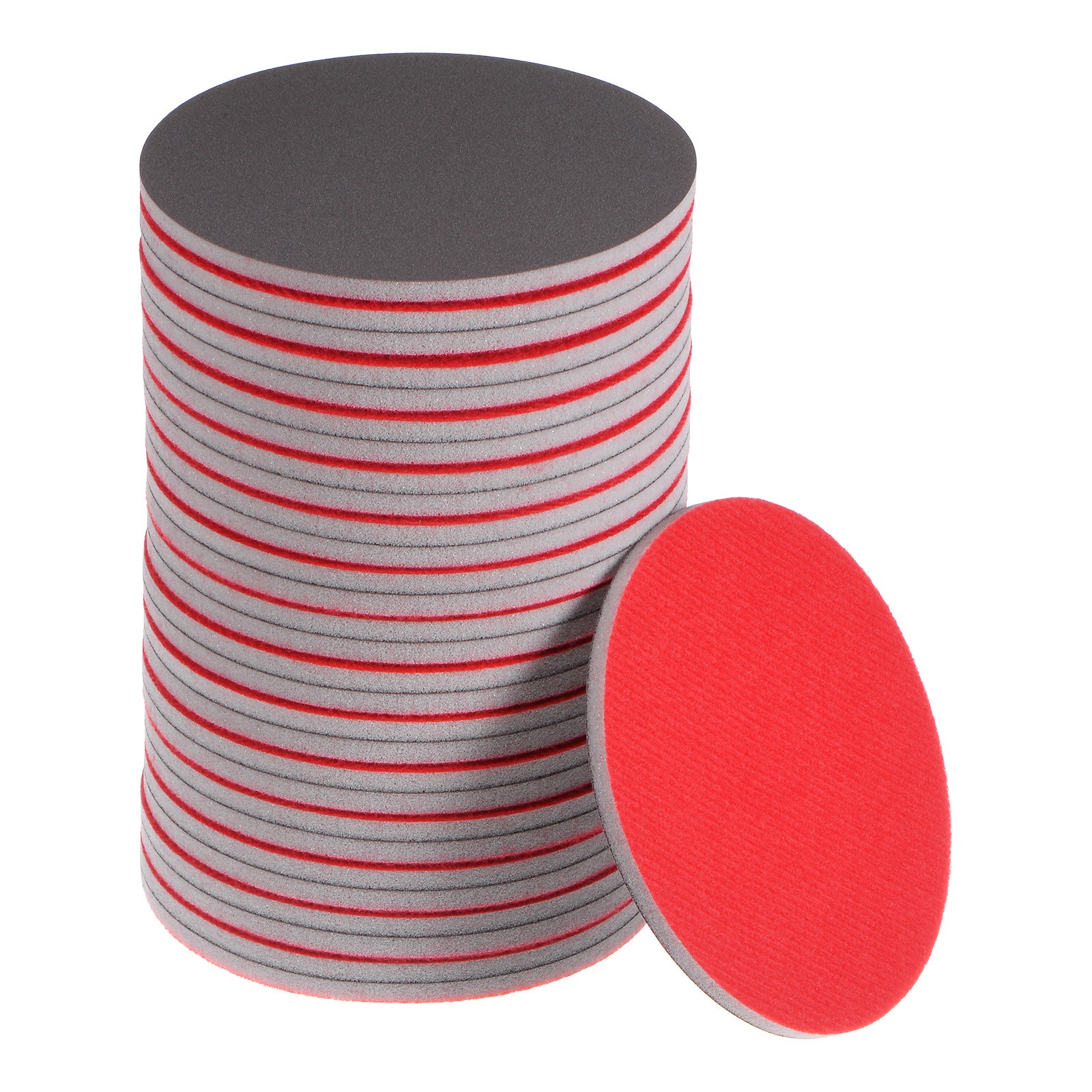 30pcs 2000 Grit Sanding Sponge 5" Hook and Loop Sponge Sanding Disc Wet/Dry