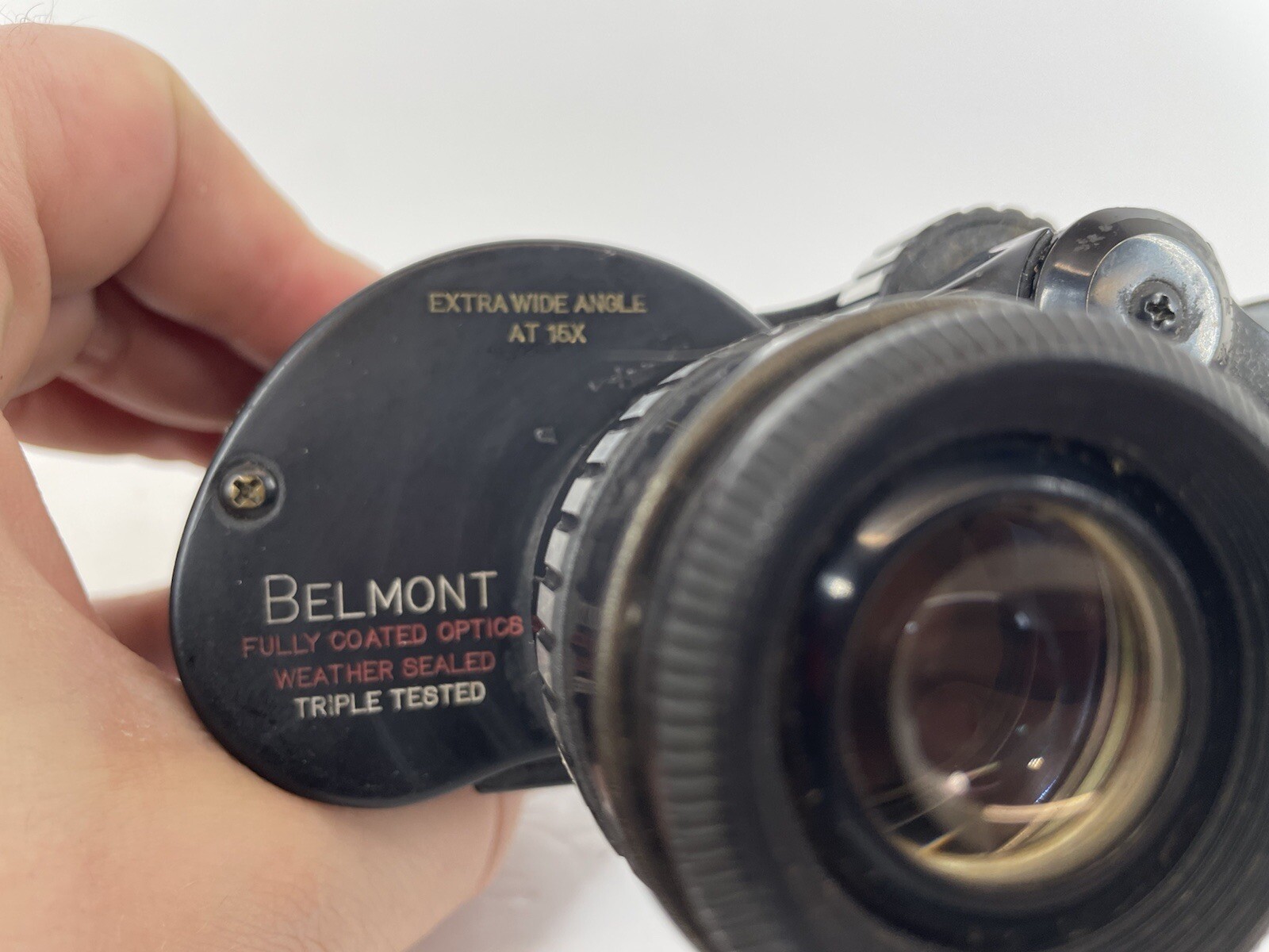 Vintage Belmont Field Glasses Binoculars Extra Wide Angle with Zoom 7X-15X35