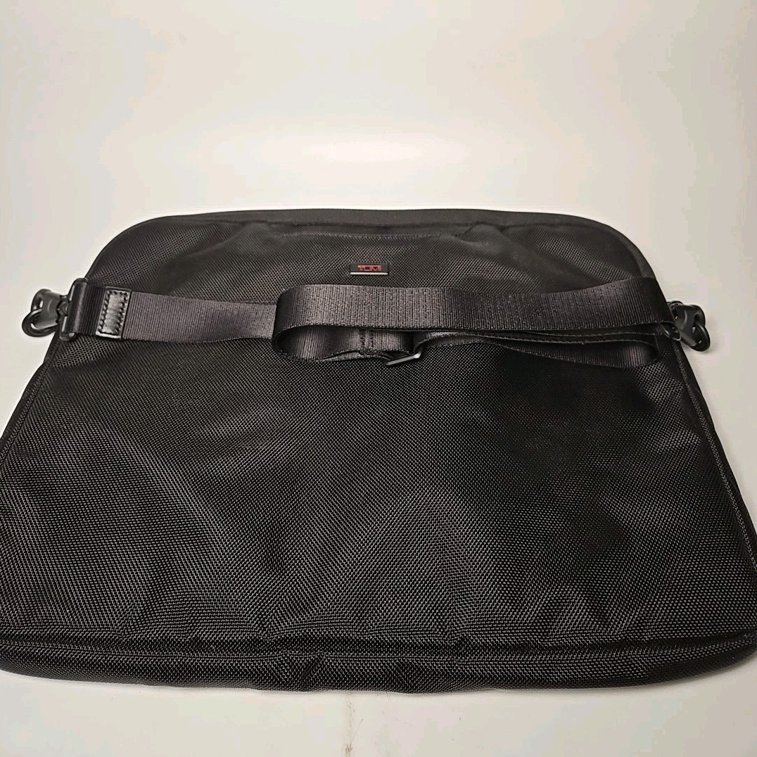TUMI Black Padded Laptop Bag 16” x 13”