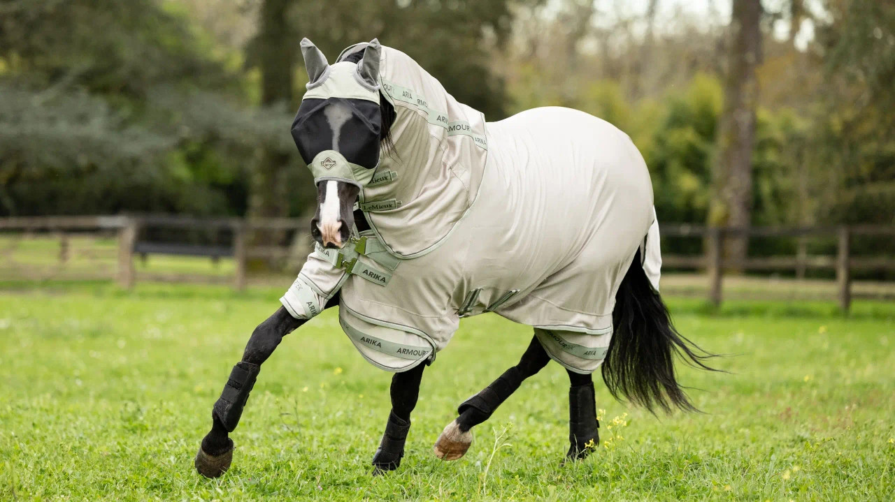 LeMieux Arika Armour-Tek Fly Rug - Stone