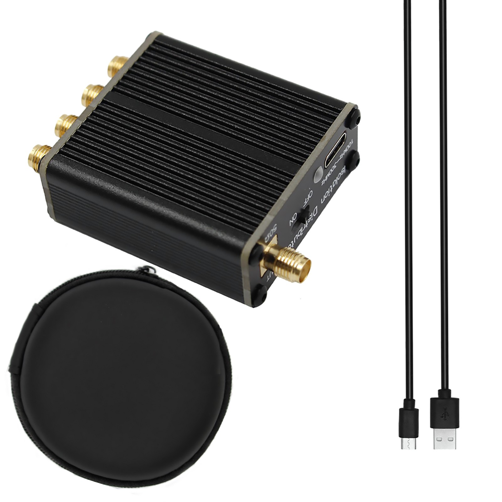 Active RF Isolated Splitter for RF Signals Radio Antenna Clock Source SDR GPSDO