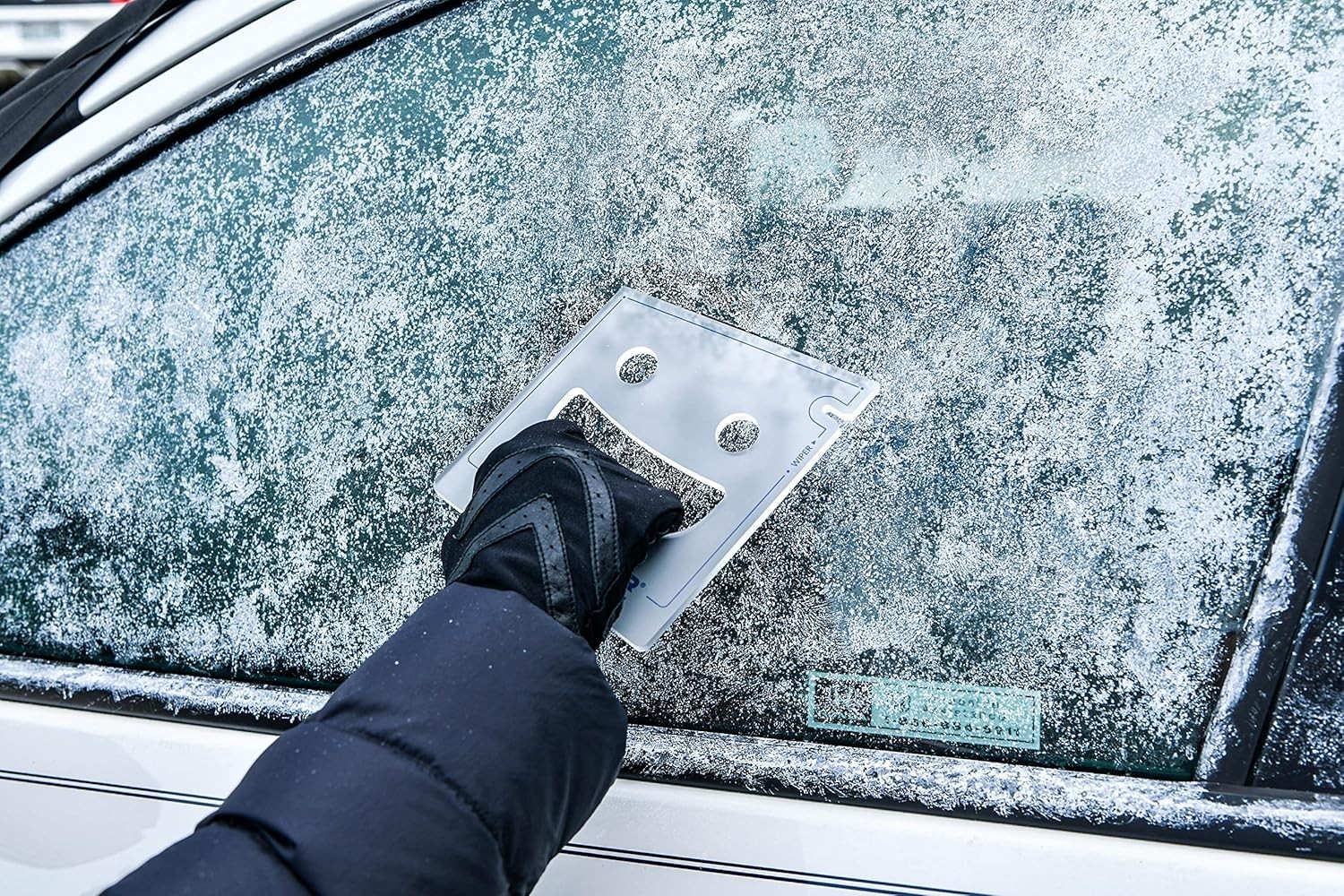 FrostGuard Scrape Buddy Car Ice Scraper - Clear Frost