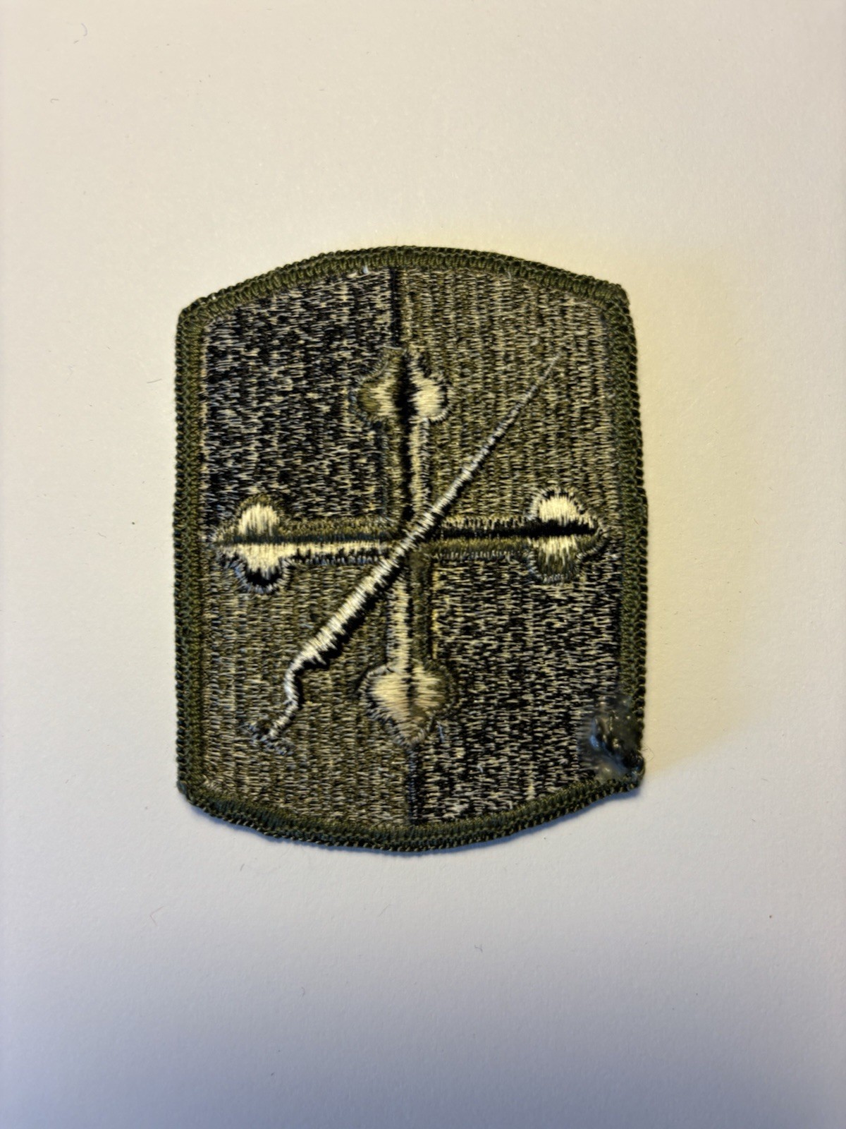 58th Infantry Brigade U.S. Army Shoulder Patch Subdued