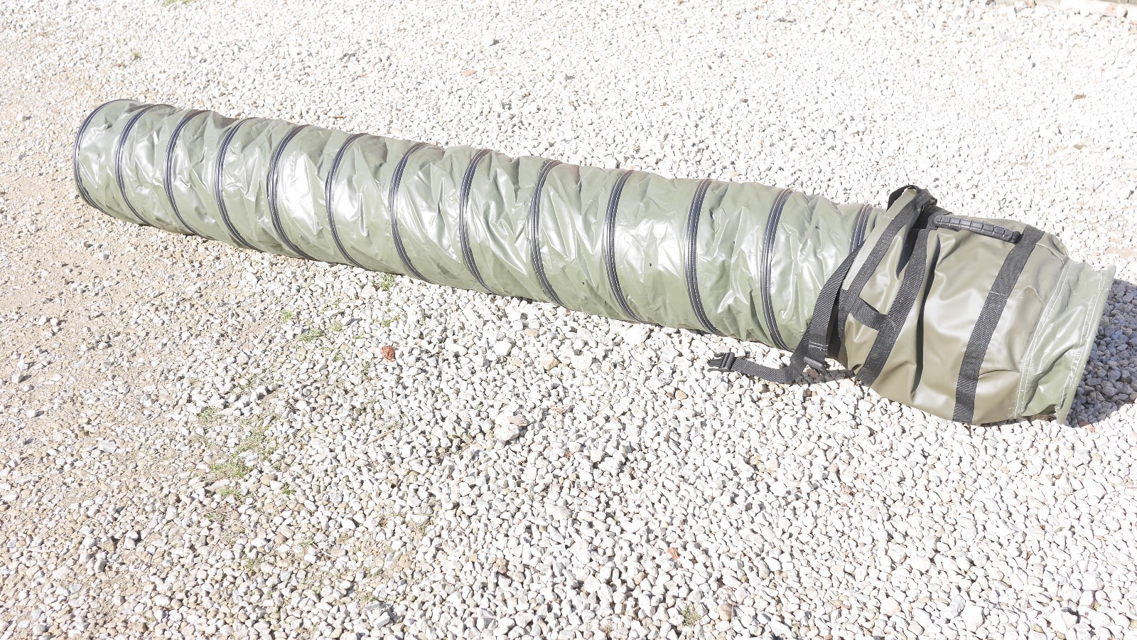 MOD Military grade marquee space-heater duct. Dantherm