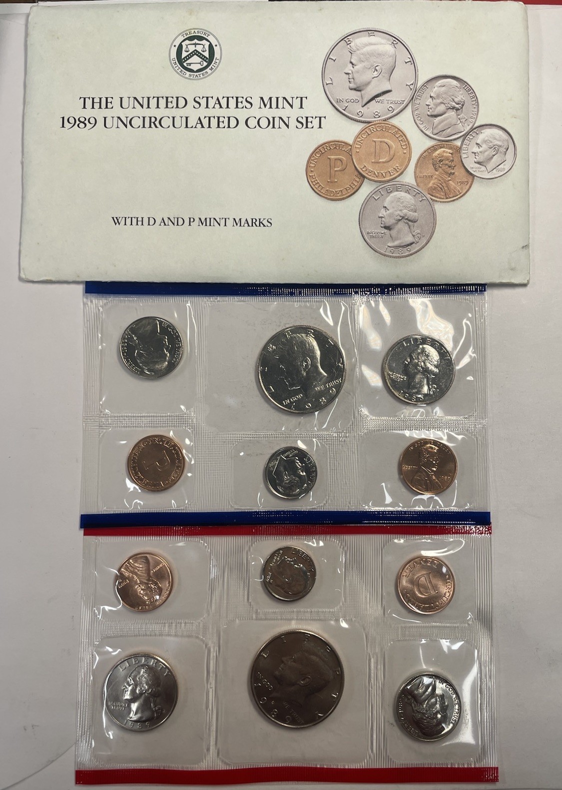 1989 US Mint Uncirculated Set