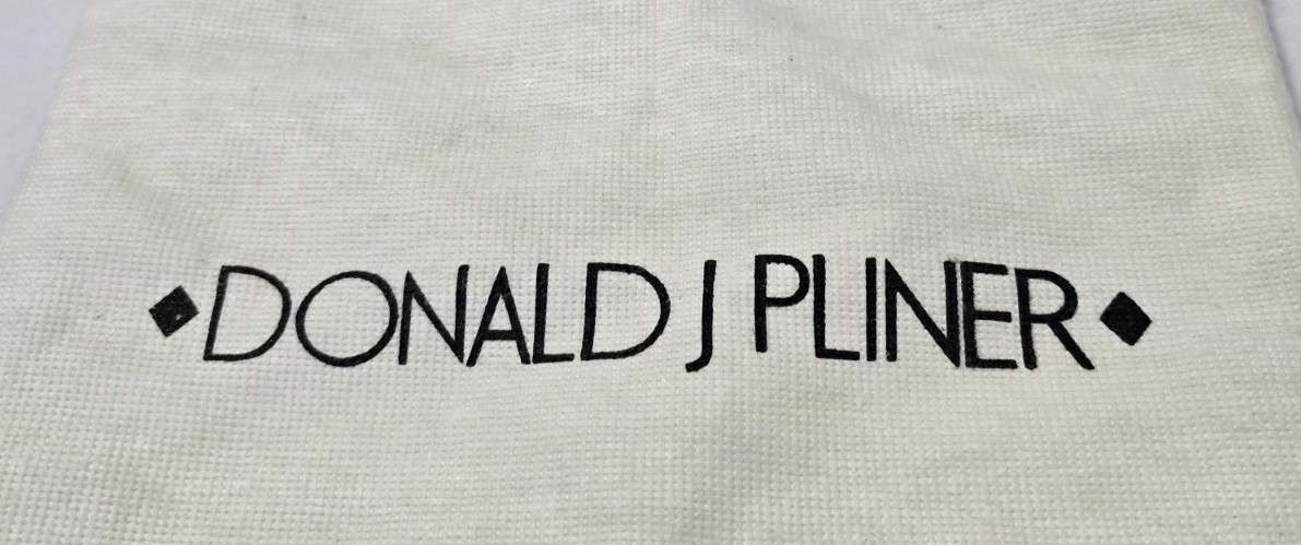 DONALD J PLINER Drawstring Logo Dust Bag - 13.5" x 10.75" Protector