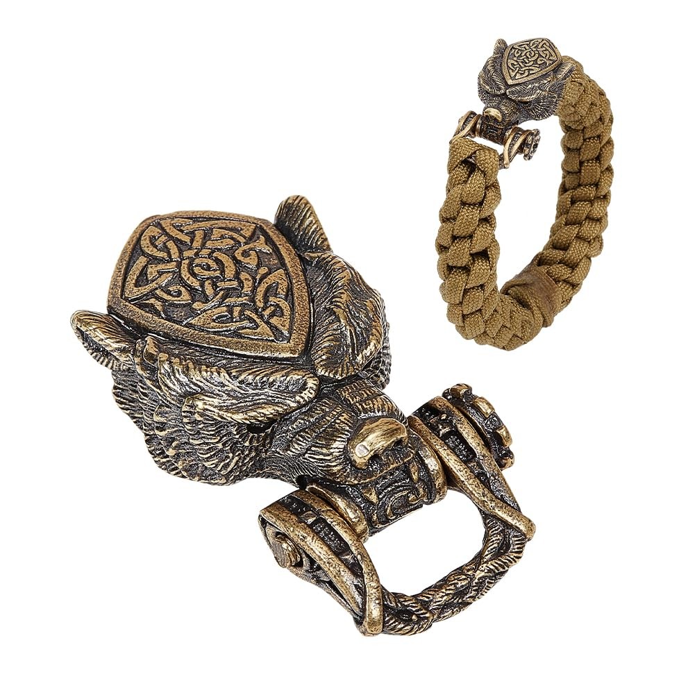 Brass Paracord Buckles, 1.77x0.91x0.53 Inch Antique Bronze Paracord Bracelet ...