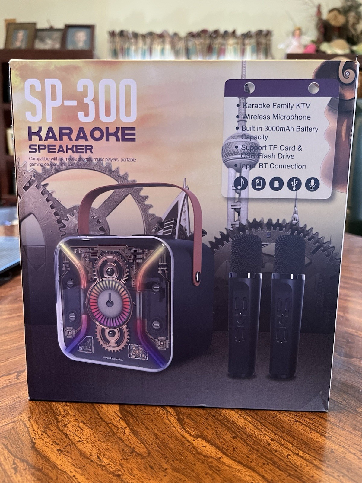 Karaoke Speaker Vocal Star  SP-300 New Open Box