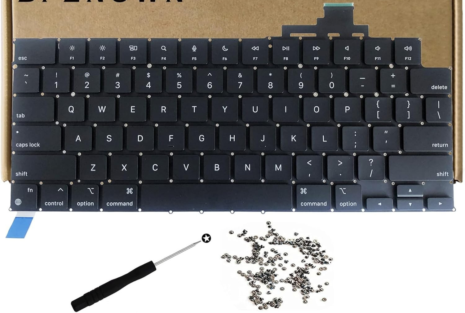 Replacement US Keyboard for Macbook Air M2 M3 M4 Retina 13.6 Inch A2681 A3113 A3