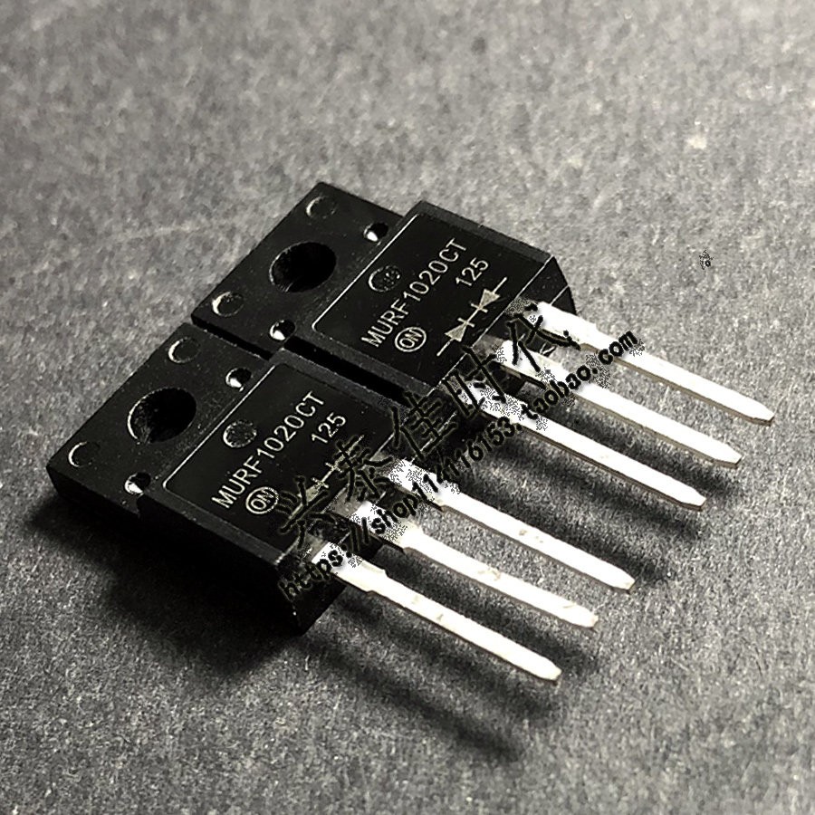 10PCS MURF1020CT 10A/200V TO-220F Fast Recovery Diode
