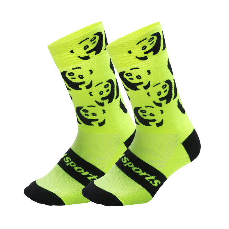 Pro Road Cycling Riding Socks Bicycle Bike Sports Athletic Socks XC BMX MTB Grey