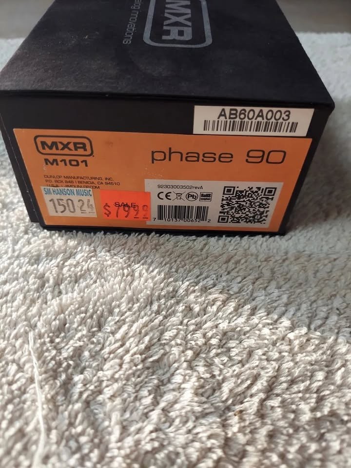 MXR Phase 90 M101 Phaser Guitar Effects Pedal
