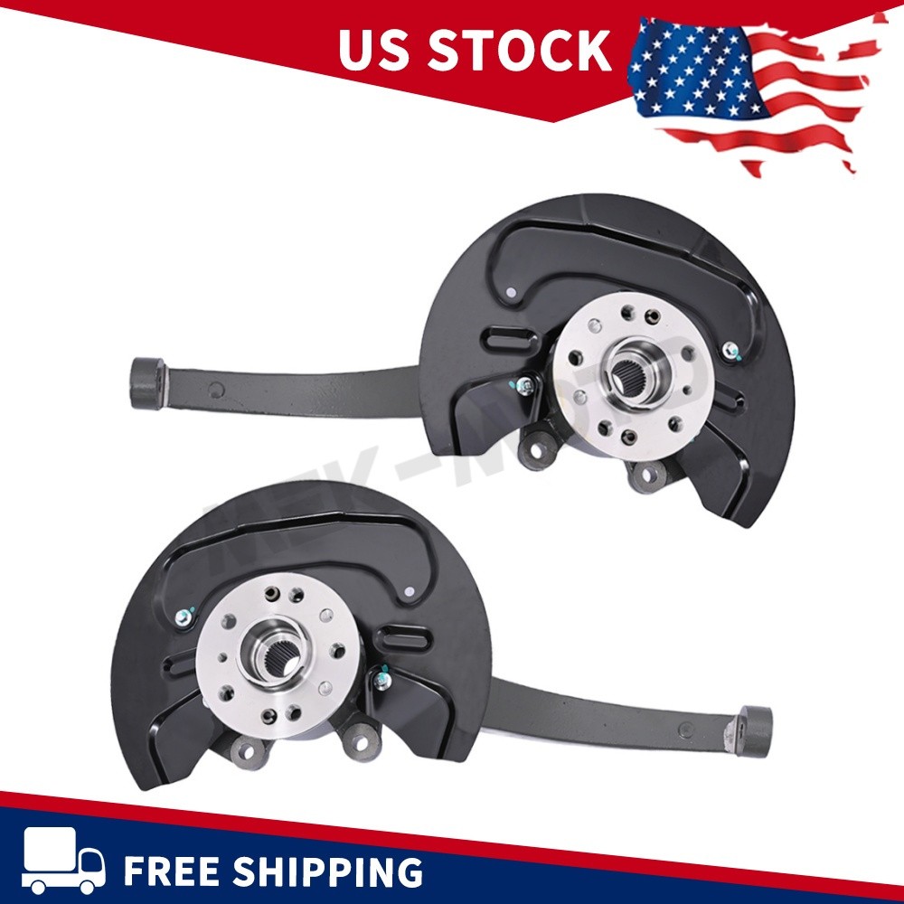 Front Steering Knuckle Pair For Mercedes-Benz X164 GL350 GL450 1643302320 2420