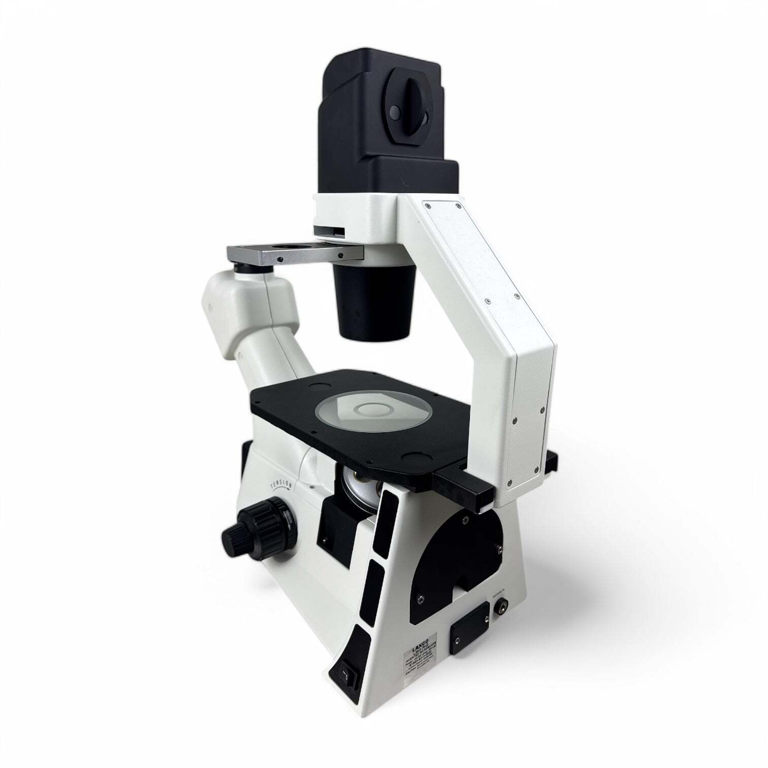LAXCO LMI3000 Microscope Stand (LMI3-PH2) – No Objectives – Broken Binocular Hea