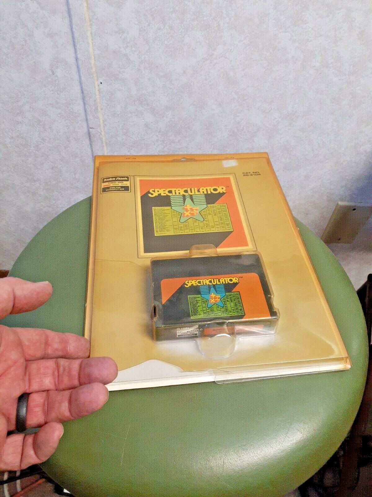 Vintage Spectaculator 26-3104 w/Manual, for Radio Shack TRS-80