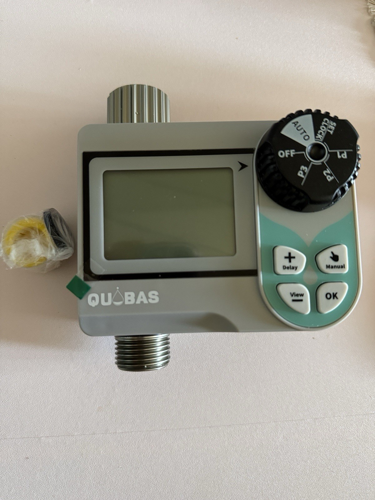 QUOBAS WT41W Low Pressure Water Timer Digital Automatic Irrigation 3/4” Metal