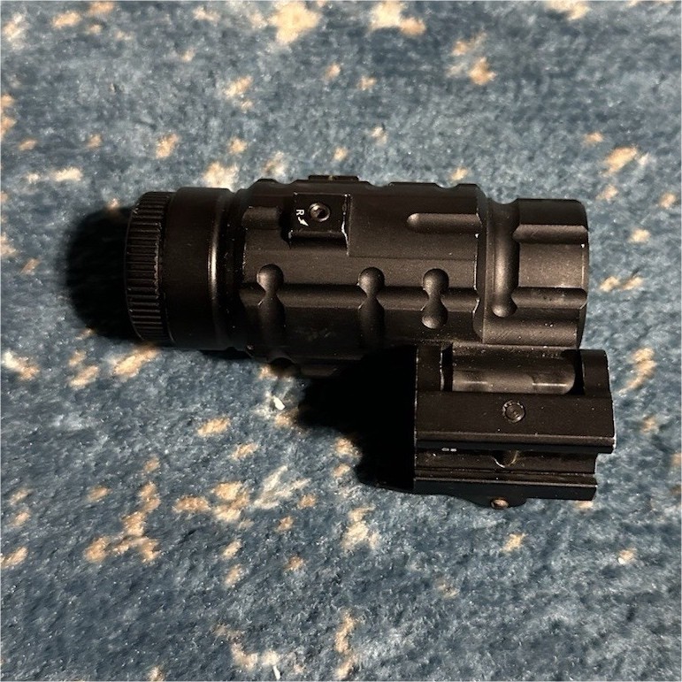 UTG SCP-MF3WEQS 3x Magnifier 24mm Picatinny Mount for Rifle Shooting Black