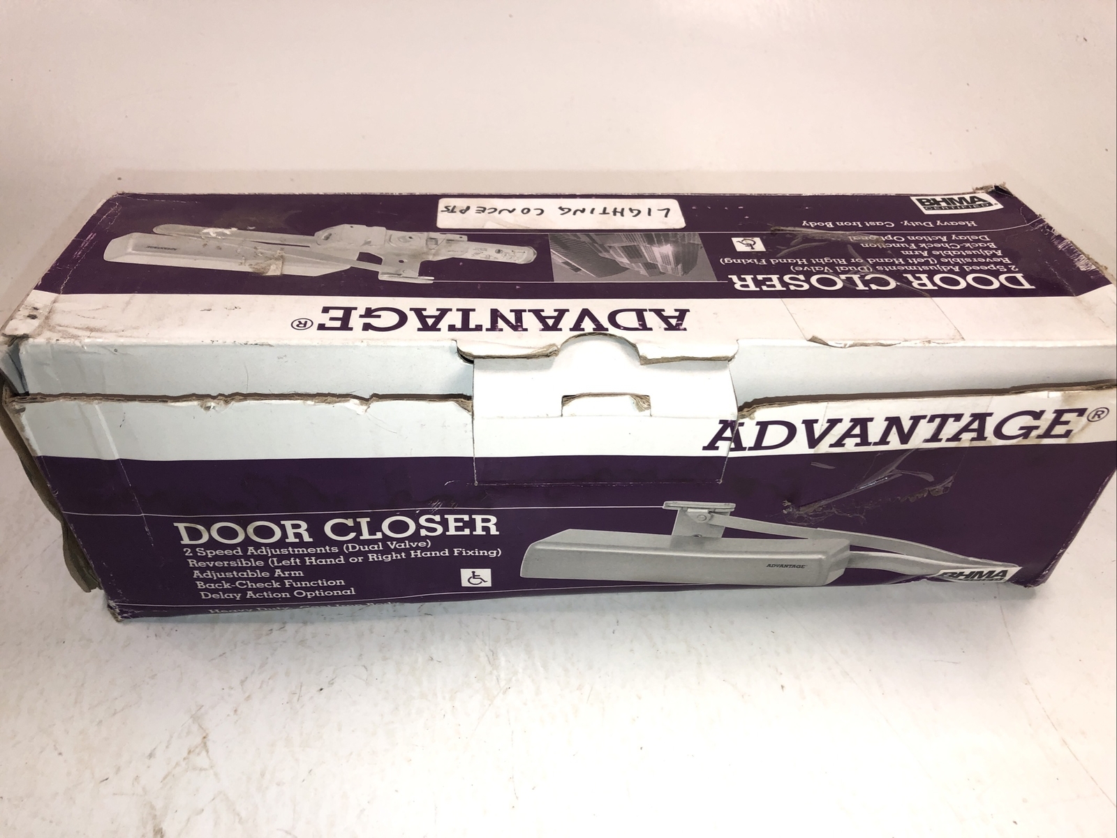 Door Closer New Bums Certified  2 Speed Adjustment 8000 Series