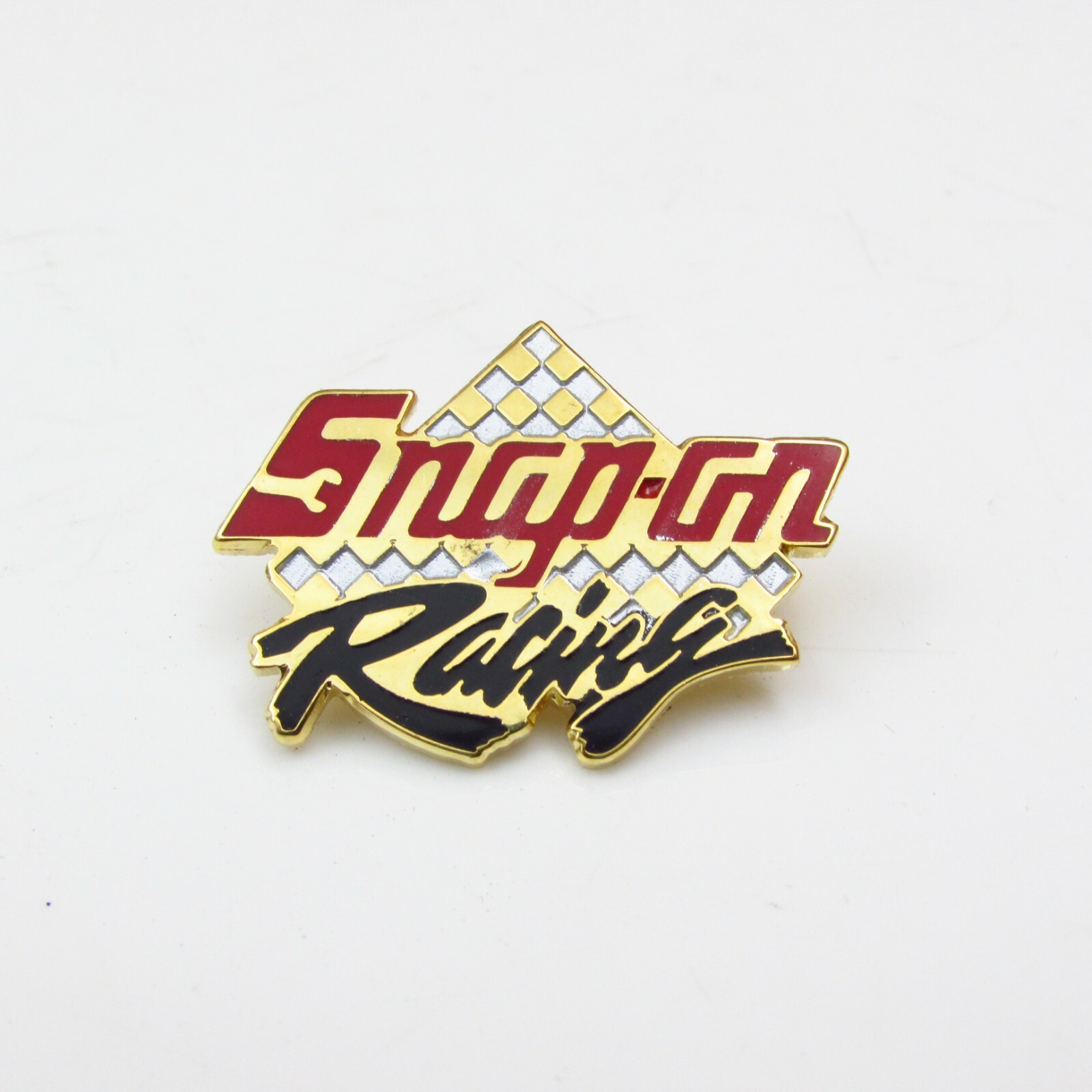 Vintage Snap On Tools Racing Lapel Pin Hat Pin, Garage Mechanic Tech Technician