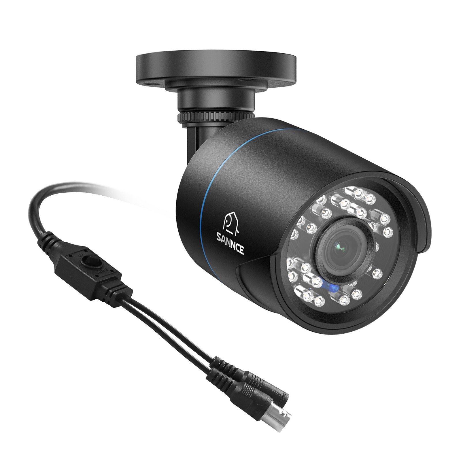 SANNCE 4IN1 HD 1080P Video Outdoor CCTV Security Camera 100ft EXIR Night Vision