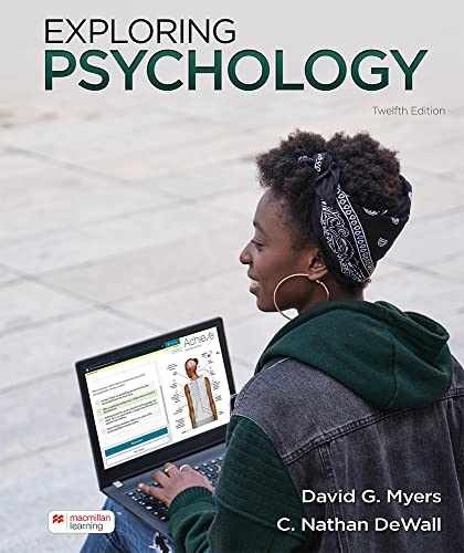Exploring Psychology - Paperback, by Myers David; DeWall C. Nathan - Very Good